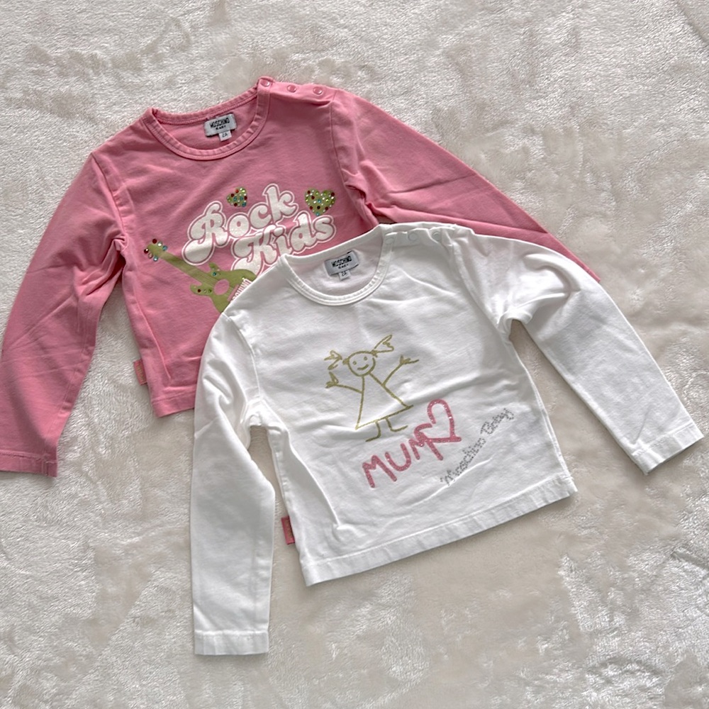 Moschino Baby Long Sleeve Shirts Size 2